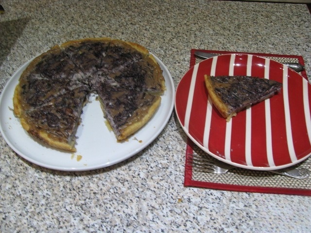 Французский луковый пирог