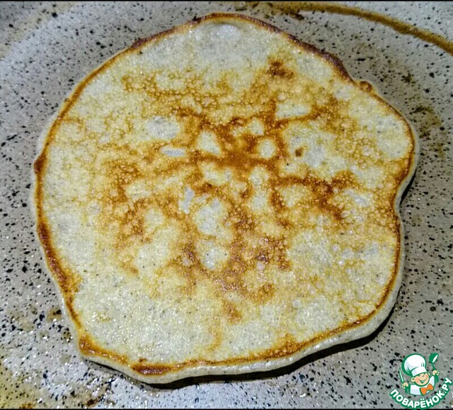 Американские панкейки из готового риса