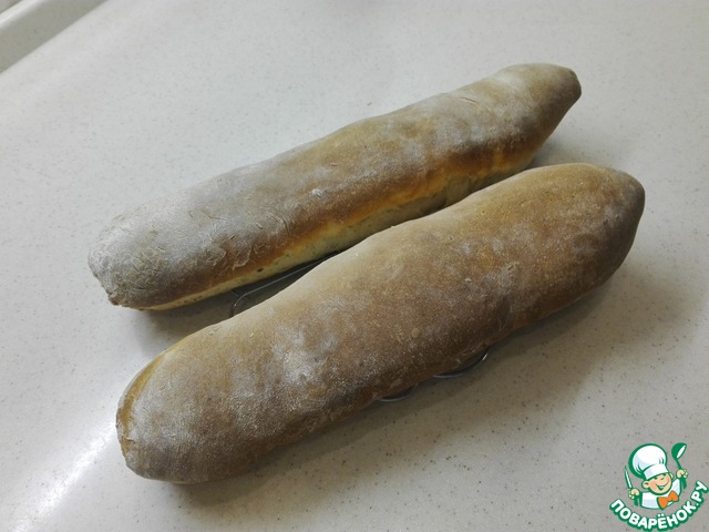 Garlic baguettes