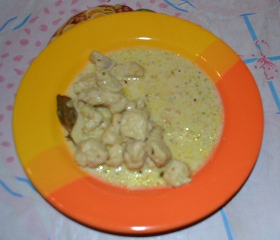 Paradise chicken breast in coconut milk