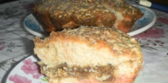 Cupcake from halva with peanuts