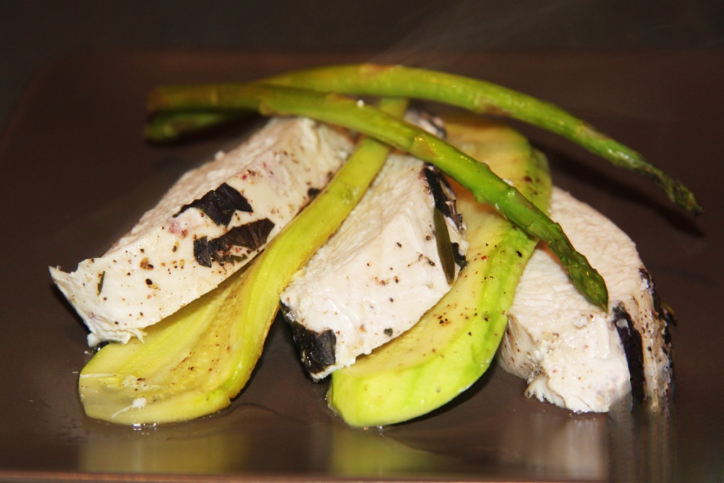 Chicken fillet with rosemary and Basil