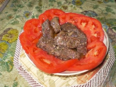 The meat in the marinade For help