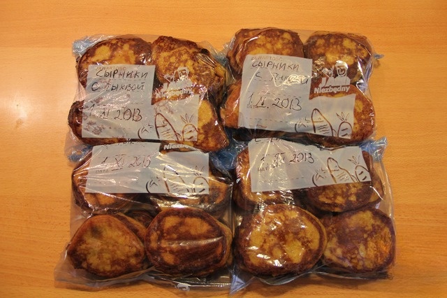 Cheesecakes with pumpkin