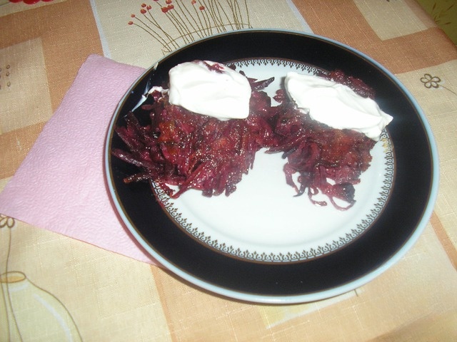 Beet burgers