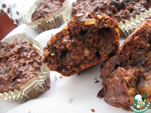 Chocolate-ginger cupcakes