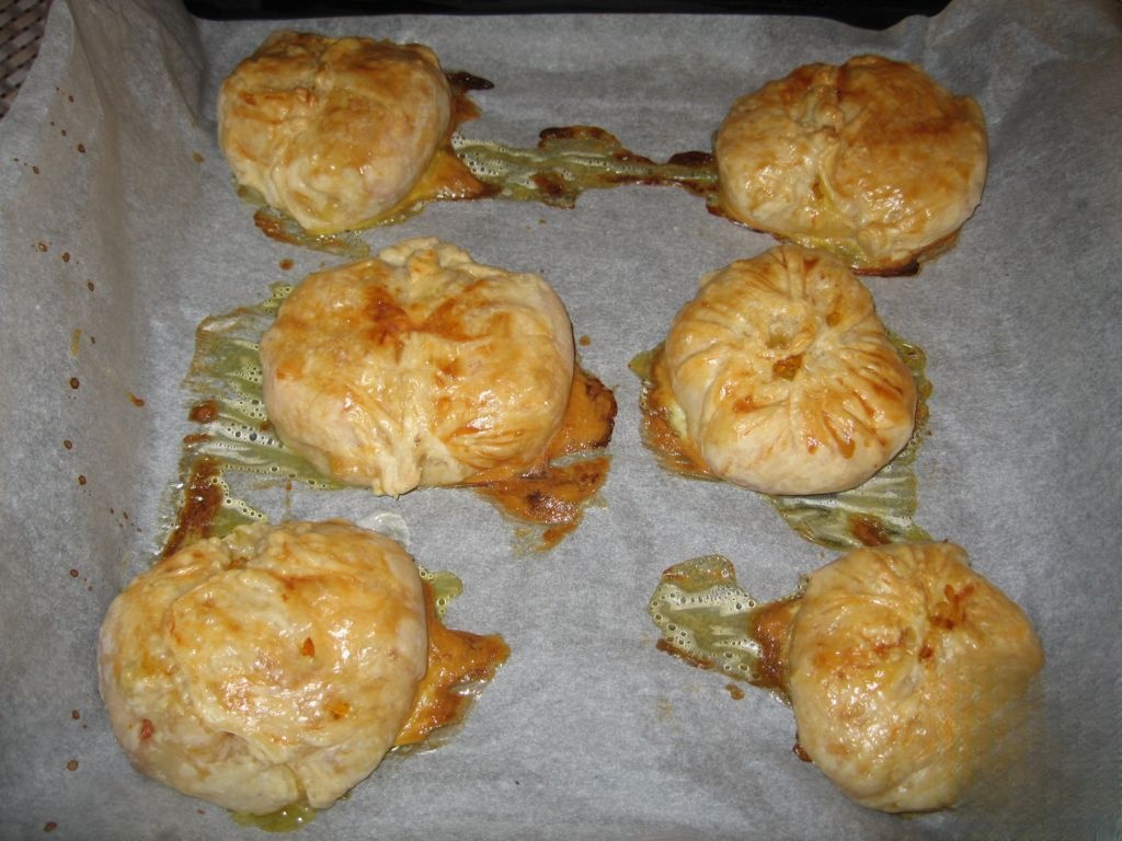 Слойка с тыквой