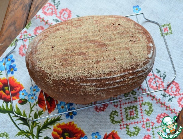 Rye bread with semolina