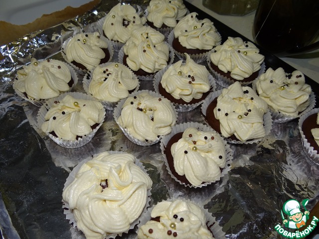 Muffins chocolate condensed milk
