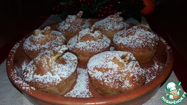 Quince-Apple muffins