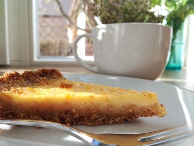 Апельсиновый тарт из сушек 