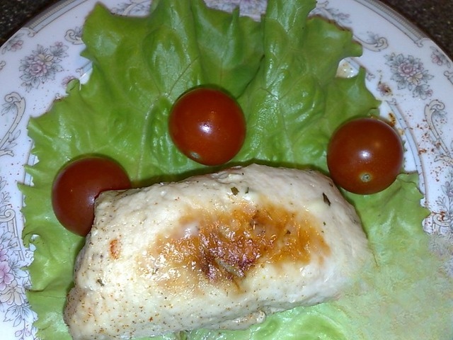 Куриные рулетики в фольге