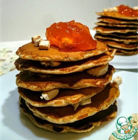 Панкейки из готовой гречки