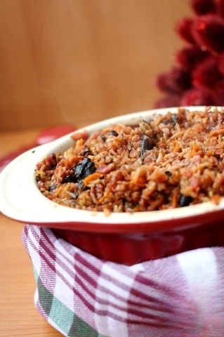 Porridge made from buckwheat and rice