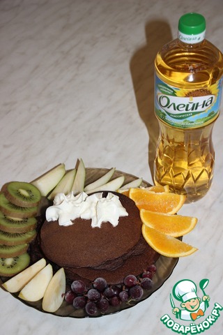 Блинчики шоколадные