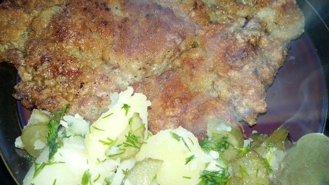 Steak from young beef