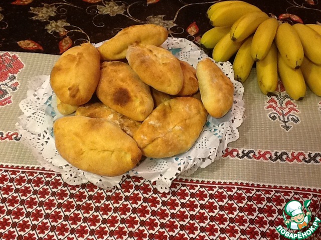 Пирожки с тыквой и рисом
