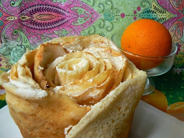 Pancake rose 