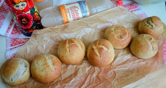 Balls white rye kvass