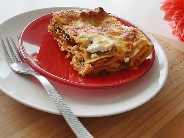 Lasagna after Navy in