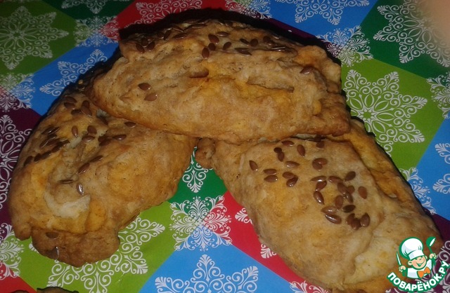 Cheese biscuits with soy sauce
