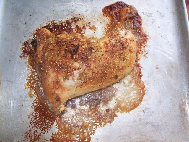 Пряные куриные окорочка