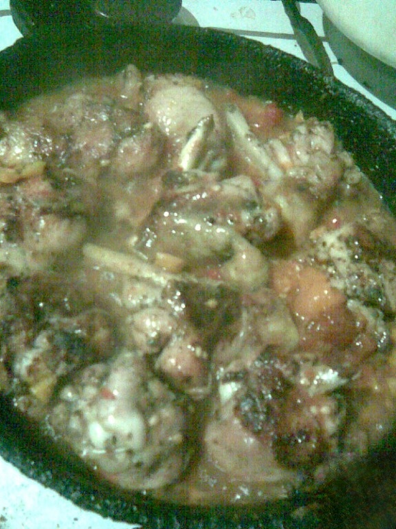 Курица под кисло-сладким соусом