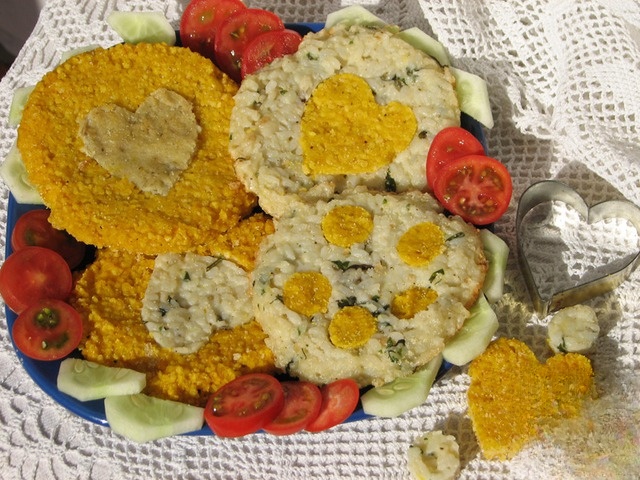 Fish cutlets-pumpkin 