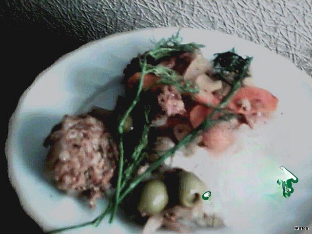 Куриные котлетки с зеленью