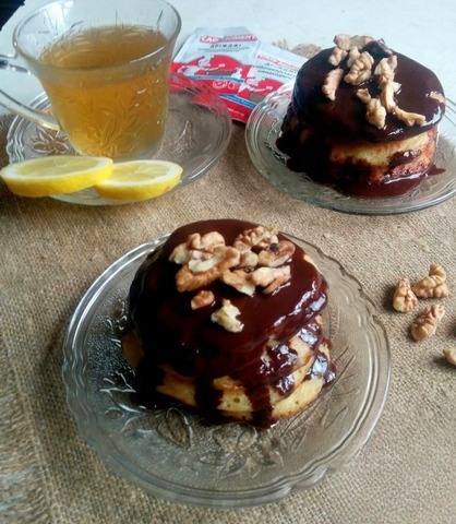 Corn muffins with oat bran