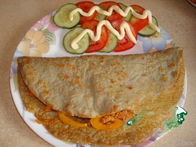 Potato pancakes with meat