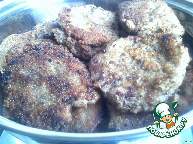 Chops breaded
