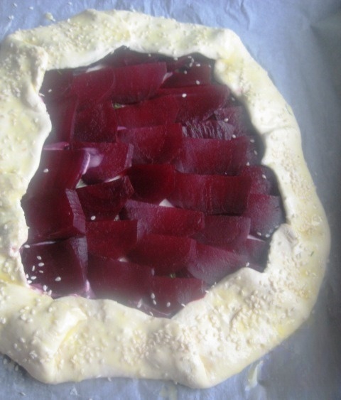 Свекольная галета