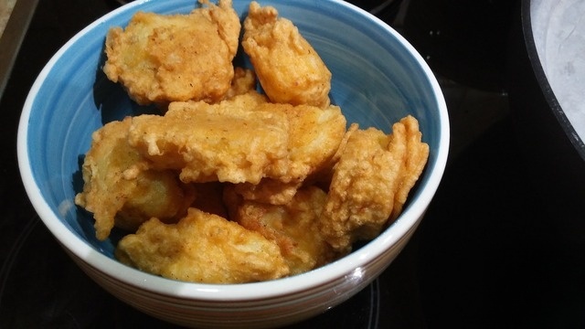 Куриные наггетсы во фритюре