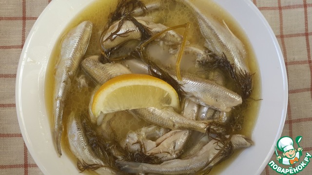 Smelt in wine