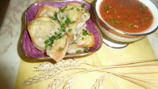 Condom with buckwheat and mushrooms