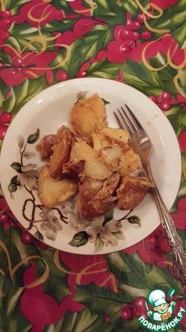 Картофель на молоке 