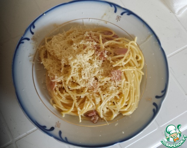 Pasta Carbonara, the Roman