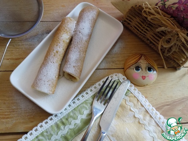 Десертные блины с лимончелло