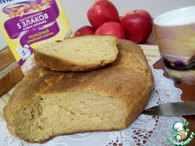 Wheat-rye sourdough with pumpkin