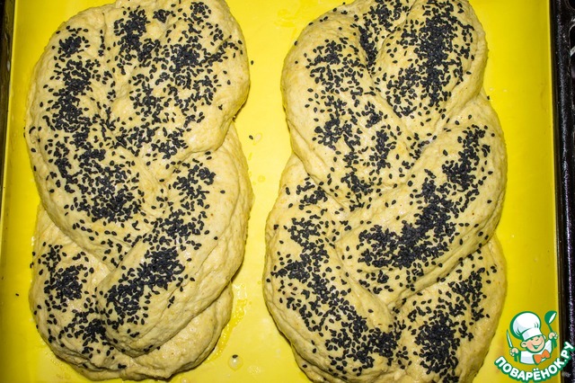 Millet braid with curry