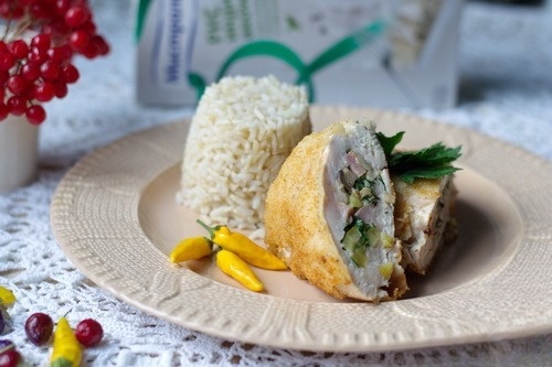 Фаршированная куриная грудка