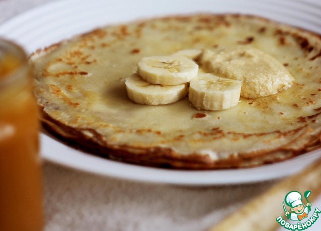 Блинчики с медовым маслом