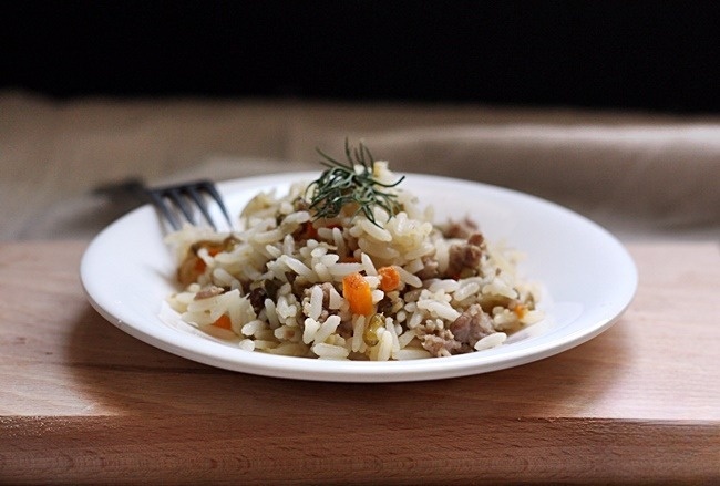Плов с машем