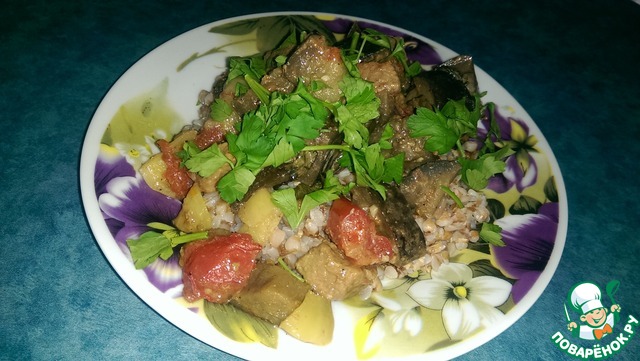 Beef stew with vegetables 