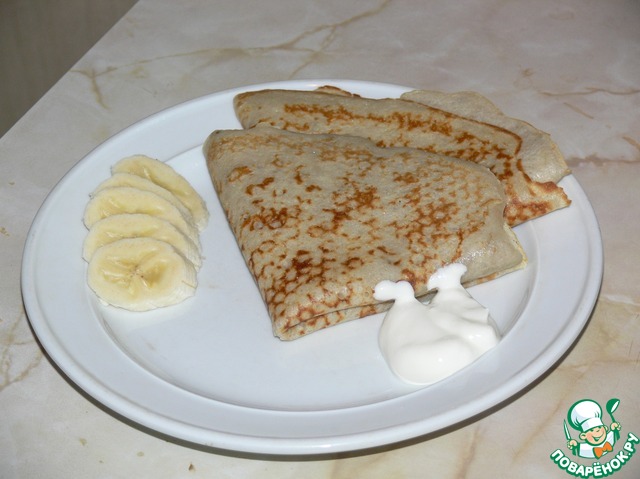 Банановые блины