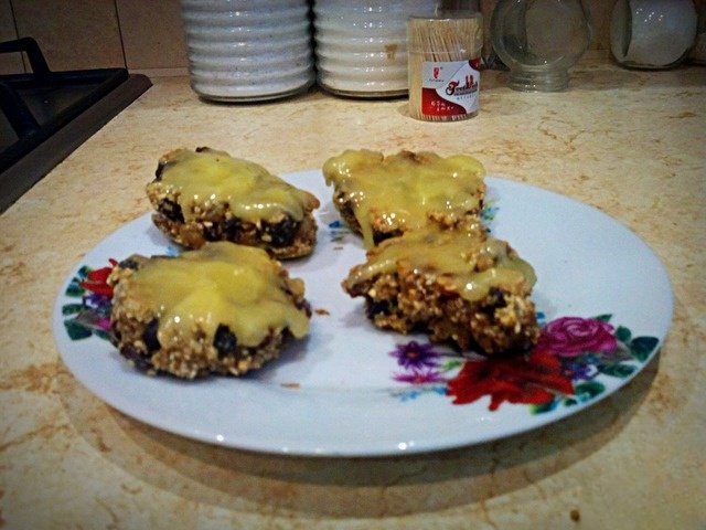 Diet pancakes of oatmeal