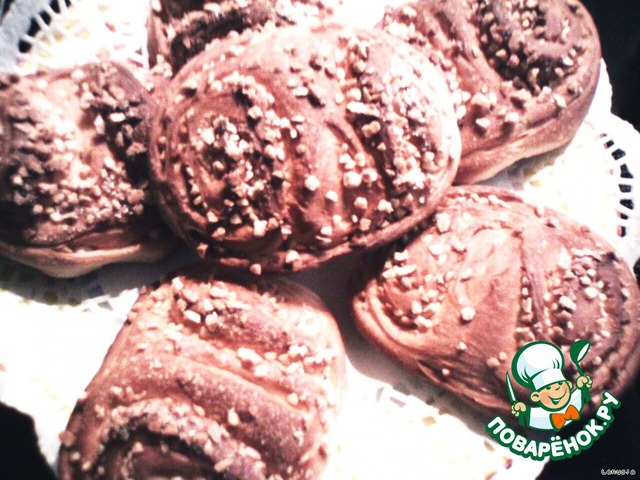 Булочки с орехами
