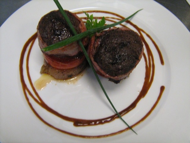Medallions of beef