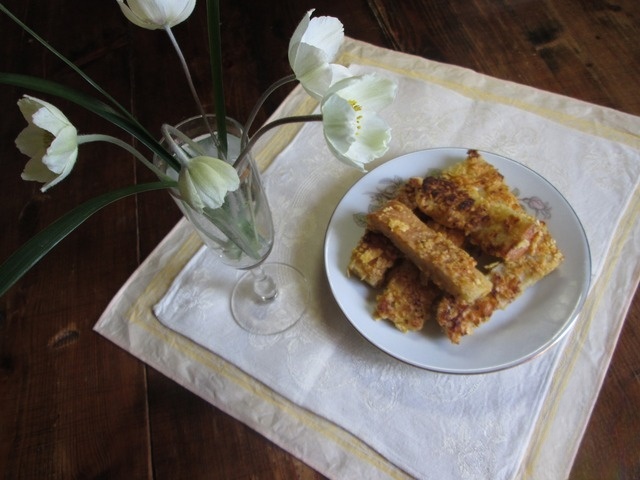 French toast in a crispy breading